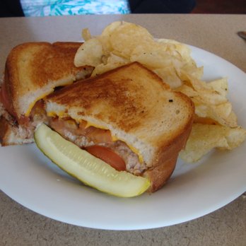 Lindas' Cafe - Tuna Cheese Melt & fries - yum! - Breakfast & Brunch Near Me - Rogers, Minnesota