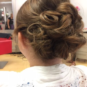 Salon WOW - Bridesmaid updo - Hair Extensions Near Me - Evansville, Indiana Salon WOW - Bridesmaid updo - Hair Extensions Near Me - Evansville, Indiana