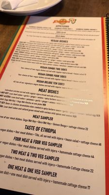 Menu photo 2 Authentic EthioAfrican Phoenix, AZ