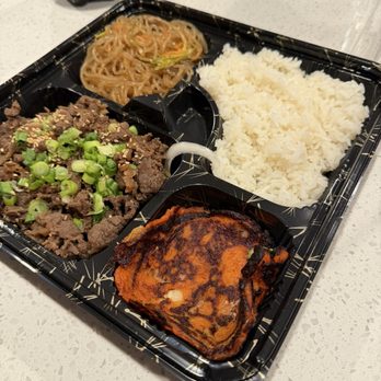 Master Kim's Korean BBQ 3 - Beef Bulgogi Bento Box - Korean Near Me - Las Vegas, Nevada