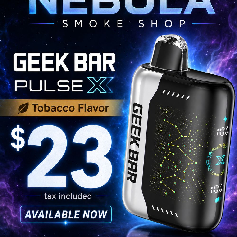 geek bar tobacco flavor near me Pulse X Disposable Vape TOP 10 BEST Tobacco Shops
