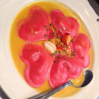 Blue Point Grill - Looks can be deceiving. The ravioli needs more lobster meat and the sauce was salty and didnt compliment the ravioli. - Seafood Near Me - Princeton, New Jersey