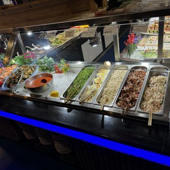 Joy Luck Buffet - Seafood, seaweed salad macaroni salad - Chinese Near Me - Port Orange, Florida