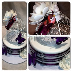 Bird cage cake