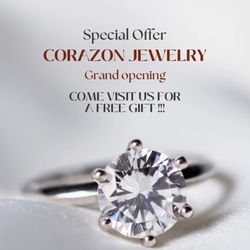 Corazon Jewelry - Come and celebrate our grand opening and receive a free gift