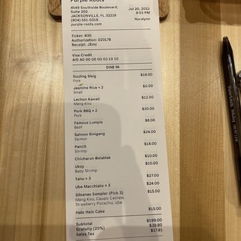 Purple Roots - Over price - Filipino Near Me - Jacksonville, Florida