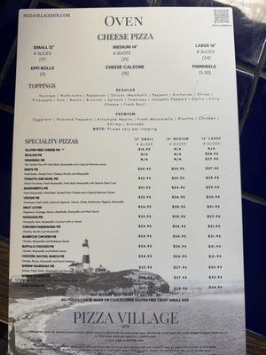 Menu photo 2 Pizza Village Montauk, NY Menu photo 2 Pizza Village Montauk, NY