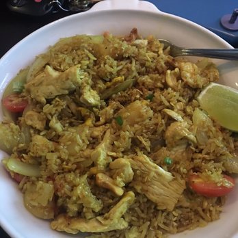Hub Thai - Less than half of my pineapple fried rice. Sry guys I forgot - Thai Near Me - New York, New York Hub Thai - Less than half of my pineapple fried rice. Sry guys I forgot - Thai Near Me - New York, New York