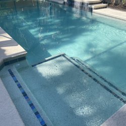 The Pool Butler of Daytona Beach - Pool refinished.