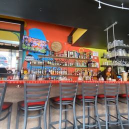 The bar ... fill'er up
