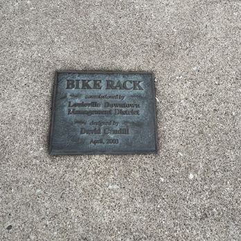 Waterfront Bike Rack - Public Art Near Me - Louisville, Kentucky Waterfront Bike Rack - Public Art Near Me - Louisville, Kentucky