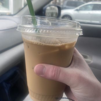 Whisk and Rye Bakehouse - Iced coffee with cream - Bakeries Near Me - Durham, North Carolina