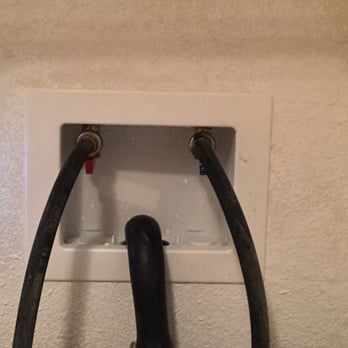 Repipe Expert - recessed box for washing machine connection - Plumbing Near Me