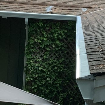 Blue Ribbon Construction - Backsection, 2 gutters joined at center... each 20 & 25ft long. - Gutter Services Near Me - Gilroy, California Blue Ribbon Construction - Backsection, 2 gutters joined at center... each 20 & 25ft long. - Gutter Services Near Me - Gilroy, California