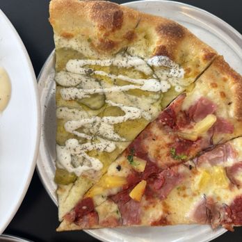 Jersey Slice - Pickle pizza and Hawaiian pizza - Pizza Near Me - St. Augustine, Florida