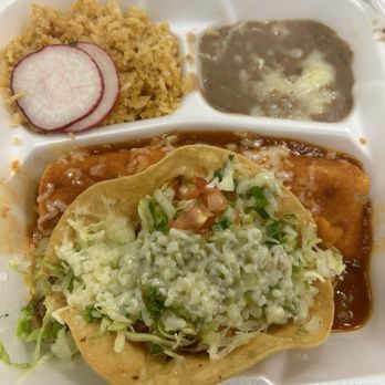 Tacos Delta - Hard taco and enchilada plate - Mexican Near Me - Los Angeles, California Tacos Delta - Hard taco and enchilada plate - Mexican Near Me - Los Angeles, California