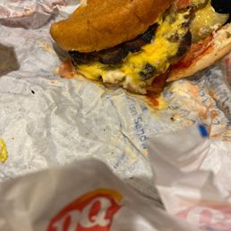 Double bacon cheese burger
