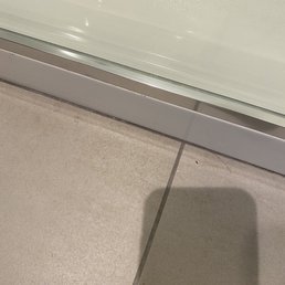 Bathroom floor not cleaned Bathroom floor not cleaned