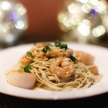 The Velvet Note - Pesto Seafood with Angel Hair Pasta (guest favorite!) - Jazz & Blues Near Me - Alpharetta, Georgia The Velvet Note - Pesto Seafood with Angel Hair Pasta (guest favorite!) - Jazz & Blues Near Me - Alpharetta, Georgia