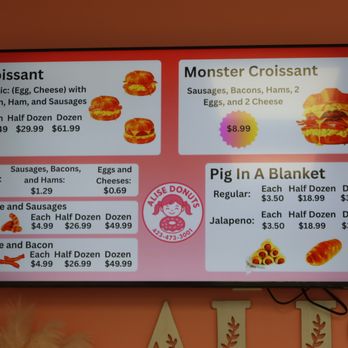 Alise Donuts - Menu, 1 - Bubble Tea Near Me - Cleveland, Tennessee