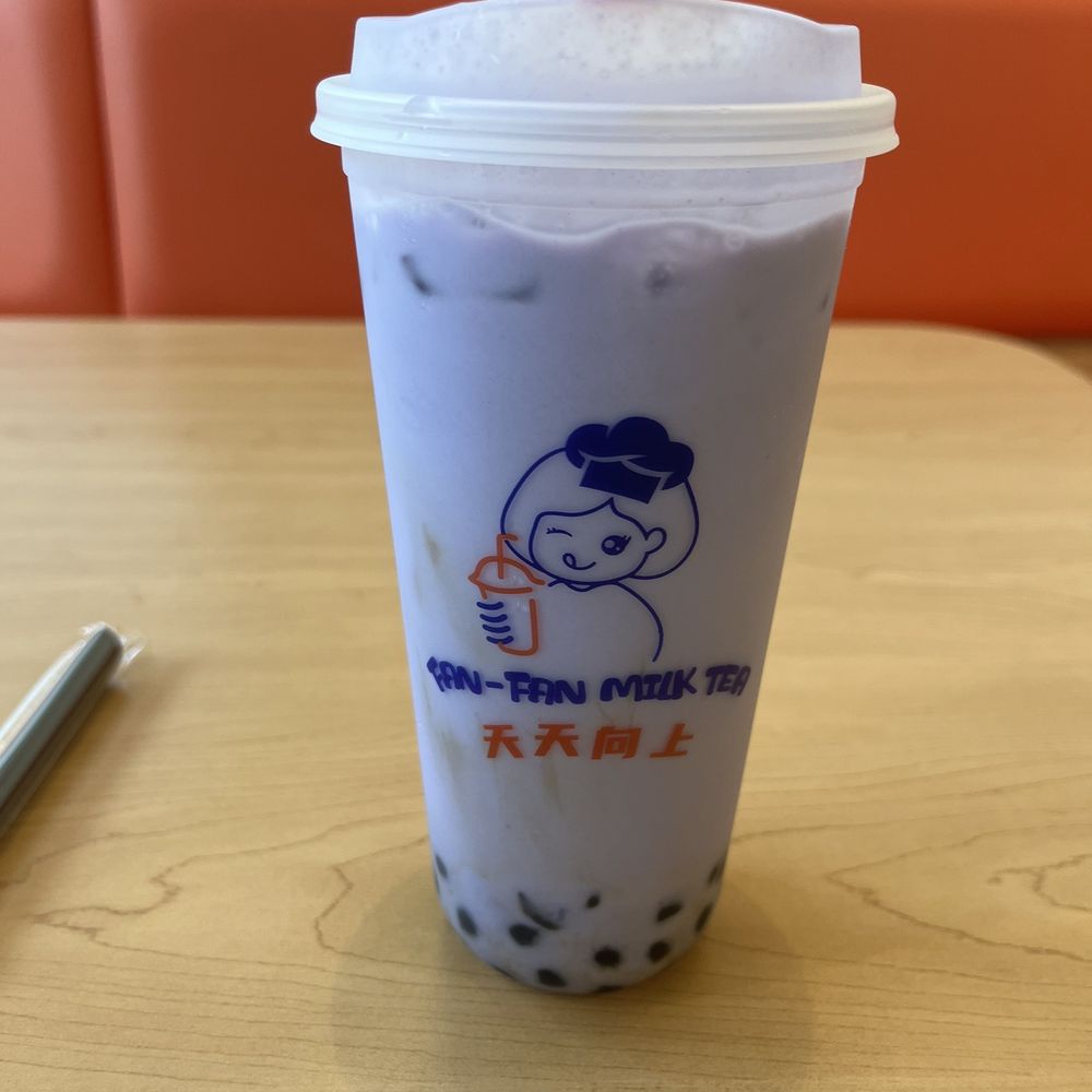 Taro Bliss with Boba! Taro Bliss with Boba!