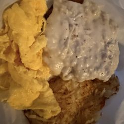 Two Egg Plates with Chicken Fried Steak
