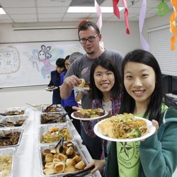 Texas Health & Science University - Students celebrate Moon Festival 2017 with food and fun 10/3/17.