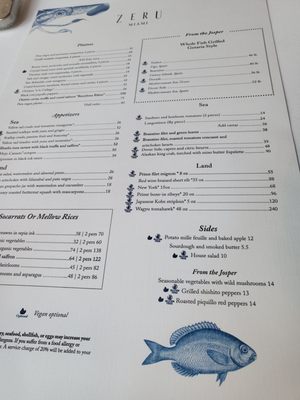 Menu photo 1 Casa Zeru Miami, FL