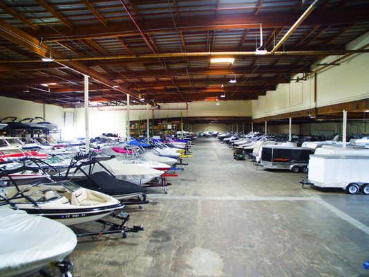 BOAT STORAGE & DETAILING - 24 HOUR RECREATIONAL STORAGE

24 H.R.S. offers Indoor and Outdoor Boat and RV storage. We offer services such as, wash, tanks dumped, housekeeping, shampoo carpets, detail, fiberglass repair, paint and marine engine services. All of these services are priced and billed on an as needed or wanted basis. We are located at 3500 Cincinnati Ave, Suite 200, Rocklin, Calif. We have over 225,000 sq ft of indoor storage as well as 10 plus acres of outdoor storage facilities.

• Secure Facility with state of the art security system.
• Indoor customers have a 24 hr accessible drop off / pick up yard
• Registered Keyless gate entry.
• Outdoor customers have 24 hr access to their numbered location.

Incoming Services:
Exterior Wash
Wipe down interior, tower, speaker, and trailer
Dress tires
Shut down batteries
Unit parked inside
Cover for long-term storage
Outgoing Services:
Take off cover
Check tire psi and fill if needed
Free ice for your chest
Check the battery
Visual safety check
Additional Services:
Housekeeping
Detailing
Mechanical & Maintenance repair
Fiberglass repair
Paint
Tire repair & replacement
Battery replacement
Hook up to electircal