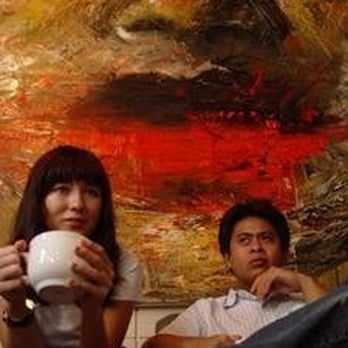 Talk Kaimuki - Alice and Eric (The Persephone Myth) for a band photo in the cafe during their acoustic days. I heard that Eric dude is a pr*ck - Coffee & Tea Near Me - Honolulu, Hawaii Talk Kaimuki - Alice and Eric (The Persephone Myth) for a band photo in the cafe during their acoustic days. I heard that Eric dude is a pr*ck - Coffee & Tea Near Me - Honolulu, Hawaii