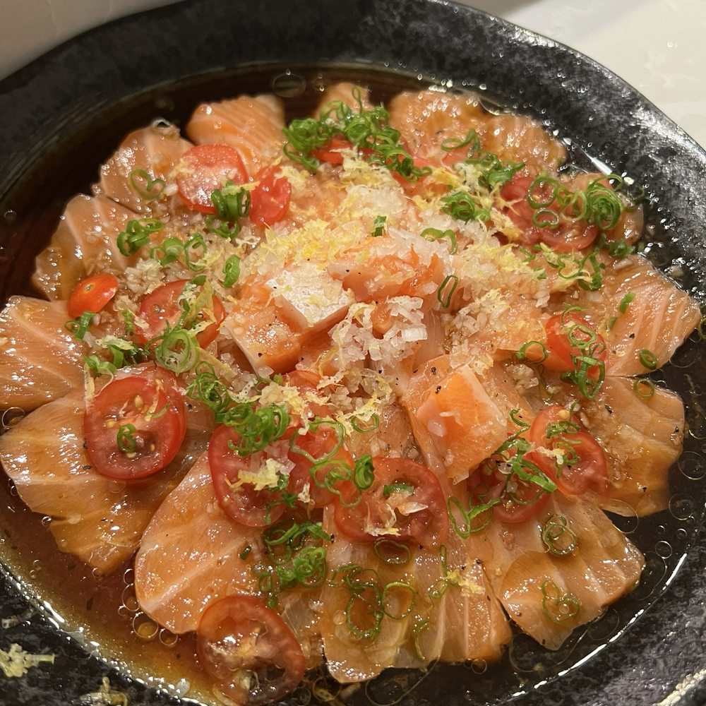 Sushi Mori - salmon carpaccio - Sushi Bars Near Me - La Jolla, California