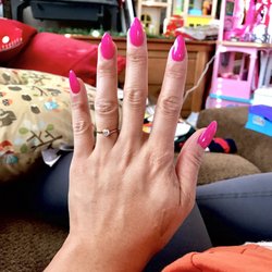 Lovely Nails & Spa - My favorite shape: Narrow almond with a not so pointy tip ;)