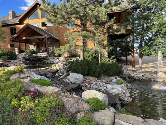 Pond & Water Feature Service & Maintenance - Pond People LLC is happy to offer pond and water feature service and maintenance to the greater Windsor area and Northern Colorado. Now is the time for Spring Cleaning. Let us get your pond up and running for the season. Check out our services page and call us to work out a service plan that's right for you.