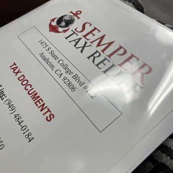 Semper Tax Relief - Tax Services Near Me - Orange, California