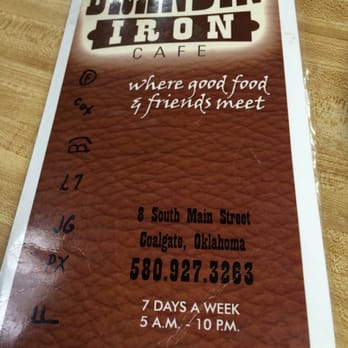 Brandin Iron Cafe - Cafes Near Me - Coalgate, Oklahoma