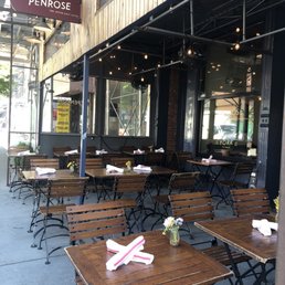 Exterior outside entrance of The Penrose - Outdoor seating - New York, New York Exterior outside entrance of The Penrose - Outdoor seating - New York, New York