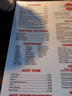 Menu photo 3 Burgrz Rochester Hills, MI Menu photo 3 Burgrz Rochester Hills, MI