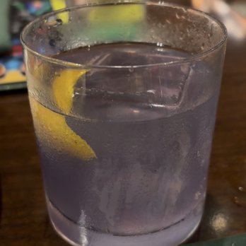 Gordon Ramsay at The Carnaby - Spirulina Negroni - British Near Me - Anaheim, California