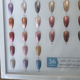 Gel Polish with Cat Eye Option Gel Polish with Cat Eye Option
