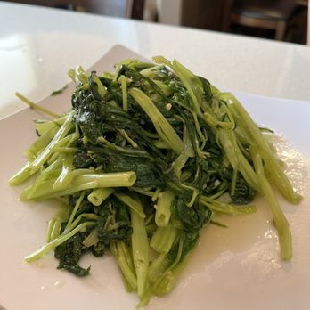 Venus Cafe - Garlic sauteed water spinach - Hong Kong Style Cafe Near Me - San Francisco, California Venus Cafe - Garlic sauteed water spinach - Hong Kong Style Cafe Near Me - San Francisco, California