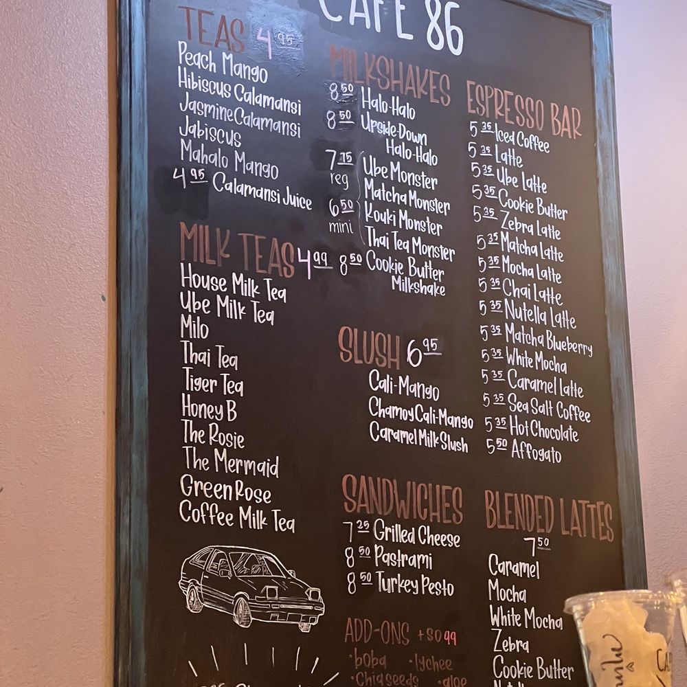 Cafe 86 - Desserts Near Me - Chula Vista, California Cafe 86 - Desserts Near Me - Chula Vista, California