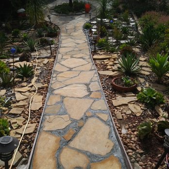 Soria's Landscaping and Maintenance - a stone walkway - Landscaping Near Me - Ramona, California Soria's Landscaping and Maintenance - a stone walkway - Landscaping Near Me - Ramona, California