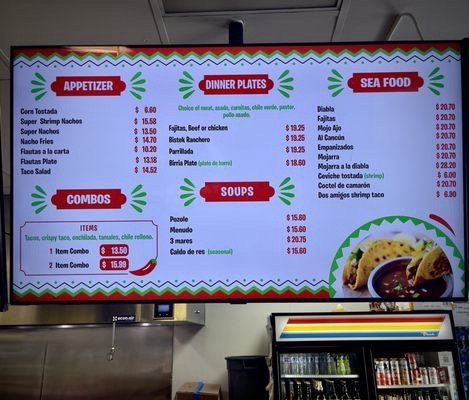 Menu photo 1 Dos Amigos Taqueria Redding, CA