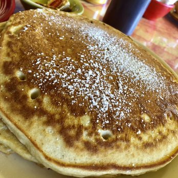 Cafe Rae - FLUFFY, made-from-scratch short stack pancakes. They're HUGE! (TWSS) - Breakfast & Brunch Near Me - San Clemente, California Cafe Rae - FLUFFY, made-from-scratch short stack pancakes. They're HUGE! (TWSS) - Breakfast & Brunch Near Me - San Clemente, California