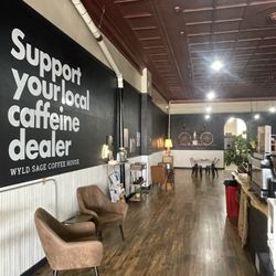 Wyld Sage Coffeehouse - Seating/eating areas