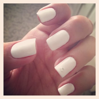 All Seasons Nail Spa - Elegant White Manicure :) - Nail Salons Near Me - Allen, Texas