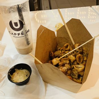 CAFFE:iN - Cala Grilled Whole Squid - Coffee & Tea Near Me - Union City, California
