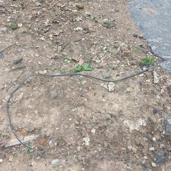 A & R Concrete & Masonry - wires left unburied and open to the elements - Masonry/Concrete Near Me - Ridley, Pennsylvania
