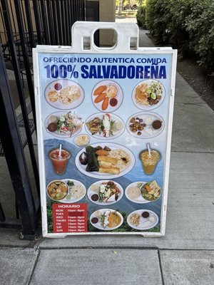 Menu photo 2 Restaurante El Salvador Concord, CA Menu photo 2 Restaurante El Salvador Concord, CA