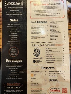 Menu photo 3 Smokejack BBQ Alpharetta, GA